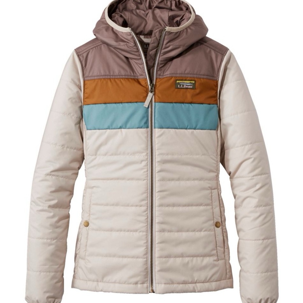 L.L. Bean Multicolor Hooded Jacket